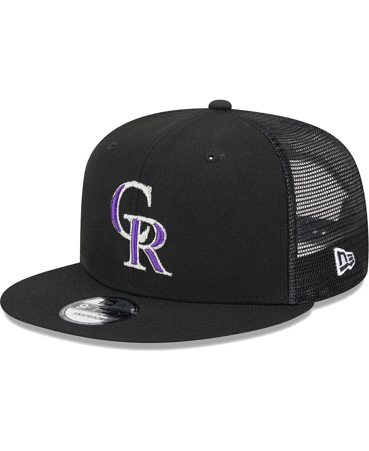 

Мужская черная кепка Snapback Colorado Rockies Team Color Trucker 9FIFTY New Era