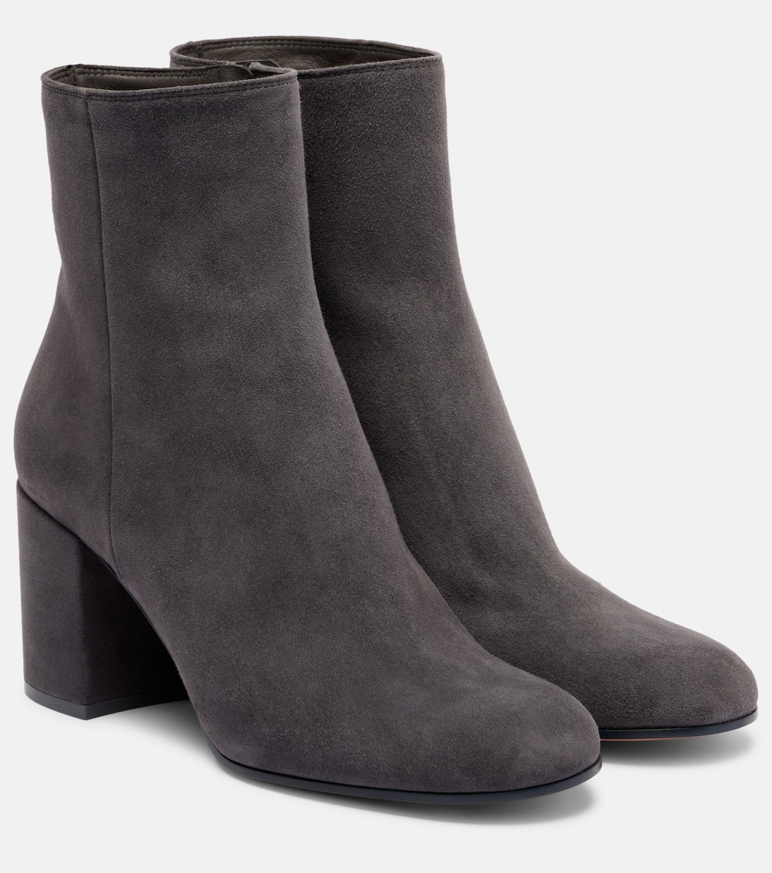Joelle 70 замшевые ботильоны Gianvito Rossi, Lapis