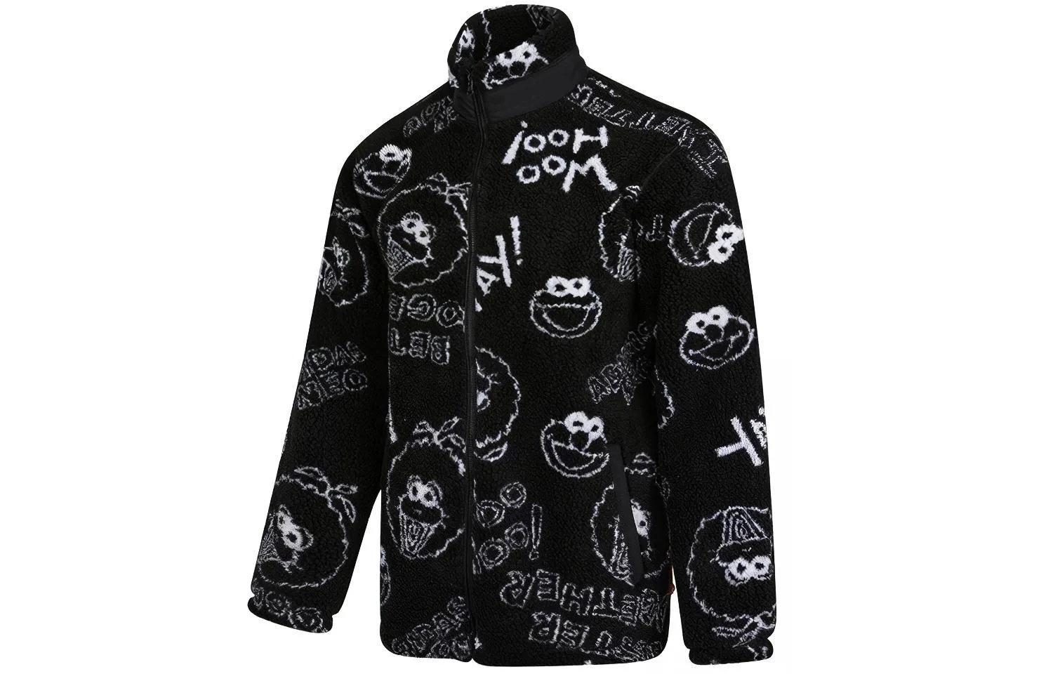 Adidas Neo Куртка unisex Sesame Street черная