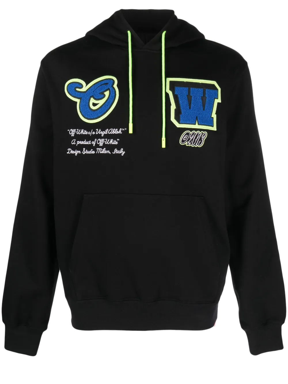 

Худи Varsity Hammer OFF-WHITE, черный
