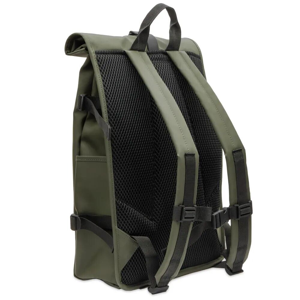 

Rains Рюкзак Rolltop, большой, зеленый
