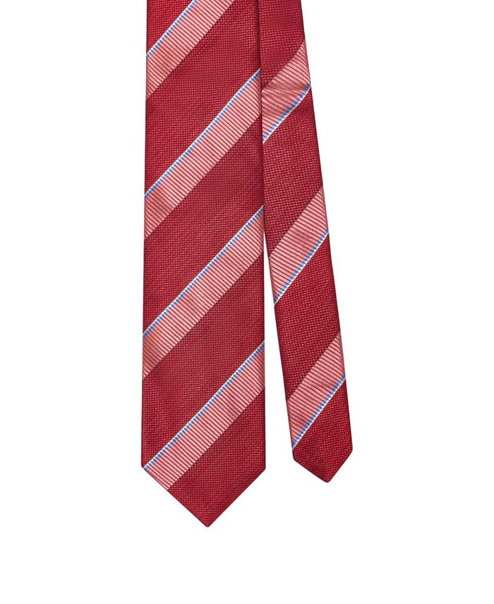 

Роберт Bold Stripe Best of Class Галстук Robert Talbott, красный