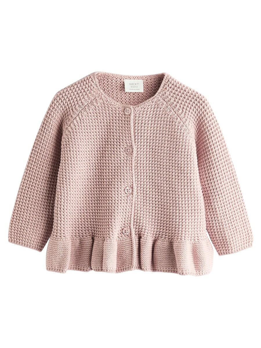

Вязаный кардиган Next Knit Cardigan, розовый