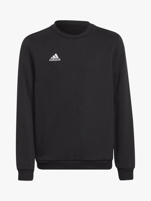 

Детский свитшот из хлопковой смеси с круглым вырезом adidas, Black
