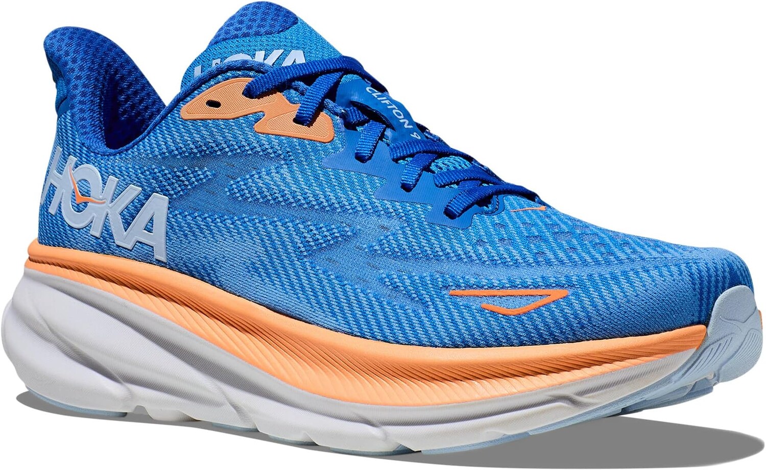 

Кроссовки Clifton 9 Hoka, цвет Coastal Sky/All Aboard