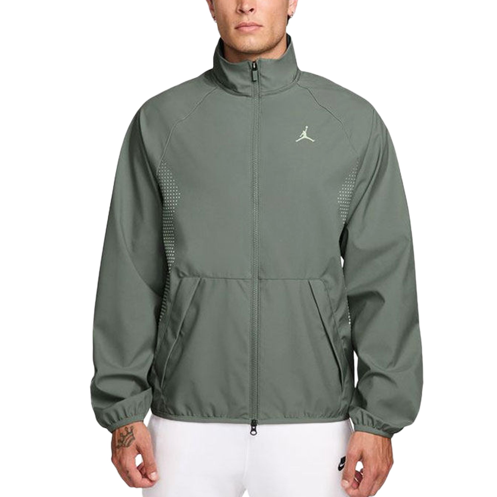 

Jordan Куртка мужская Light Army Green Stand Collar Moderate Others