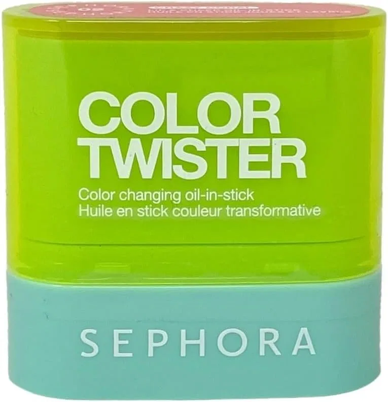Стик для губ и щек Color Twister Changing Oil-in-Stick Sephora Collection, оттенок Crazy Coral, 8.5 г