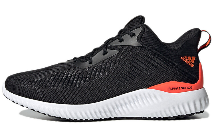 

Кроссовки AlphaBounce мужские с низким верхом, черные/оранжевые Adidas