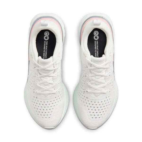 Кроссовки react infinity run flyknit 2 Nike, белый — фото 4
