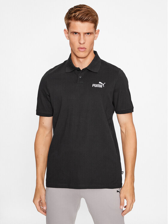 

Рубашка поло стандартного кроя Puma, черный