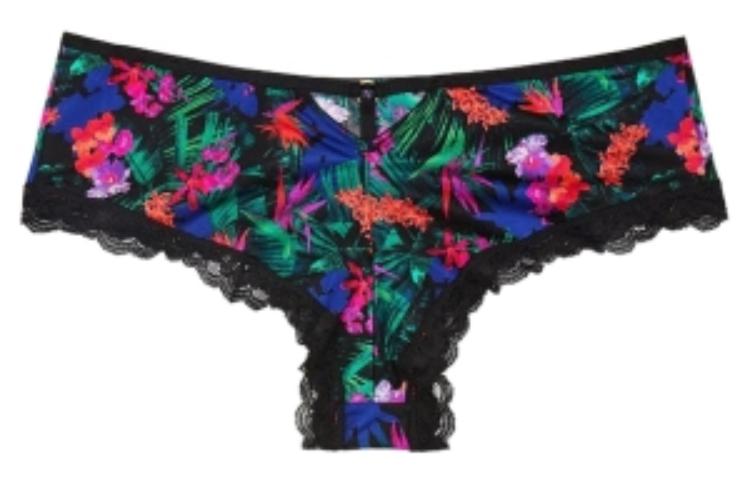 

Женские Трусы Victoria's Secret, Смешанный Цвет Тропический Принт