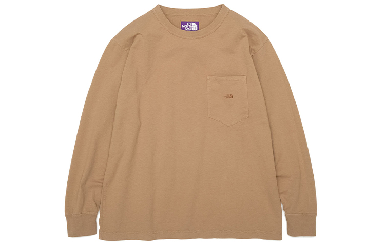 

Футболка унисекс коричневая THE NORTH FACE PURPLE LABEL