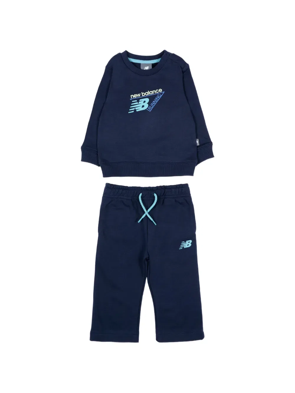 Спортивный костюм с логотипом New Balance Kids, синий