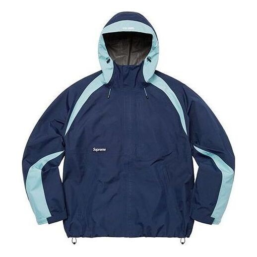 

Куртка gore-tex paclite jacket 'navy teal' Supreme, синий