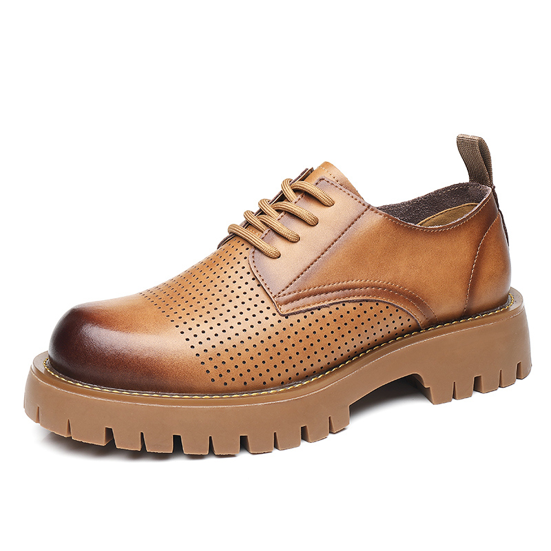 

Повседневные кожаные туфли мужские Magelly, Brown