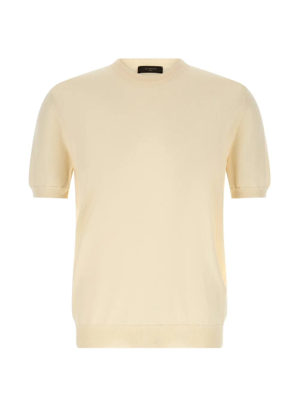 

Футболка с круглым вырезом и короткими рукавами Zanone, бежевый