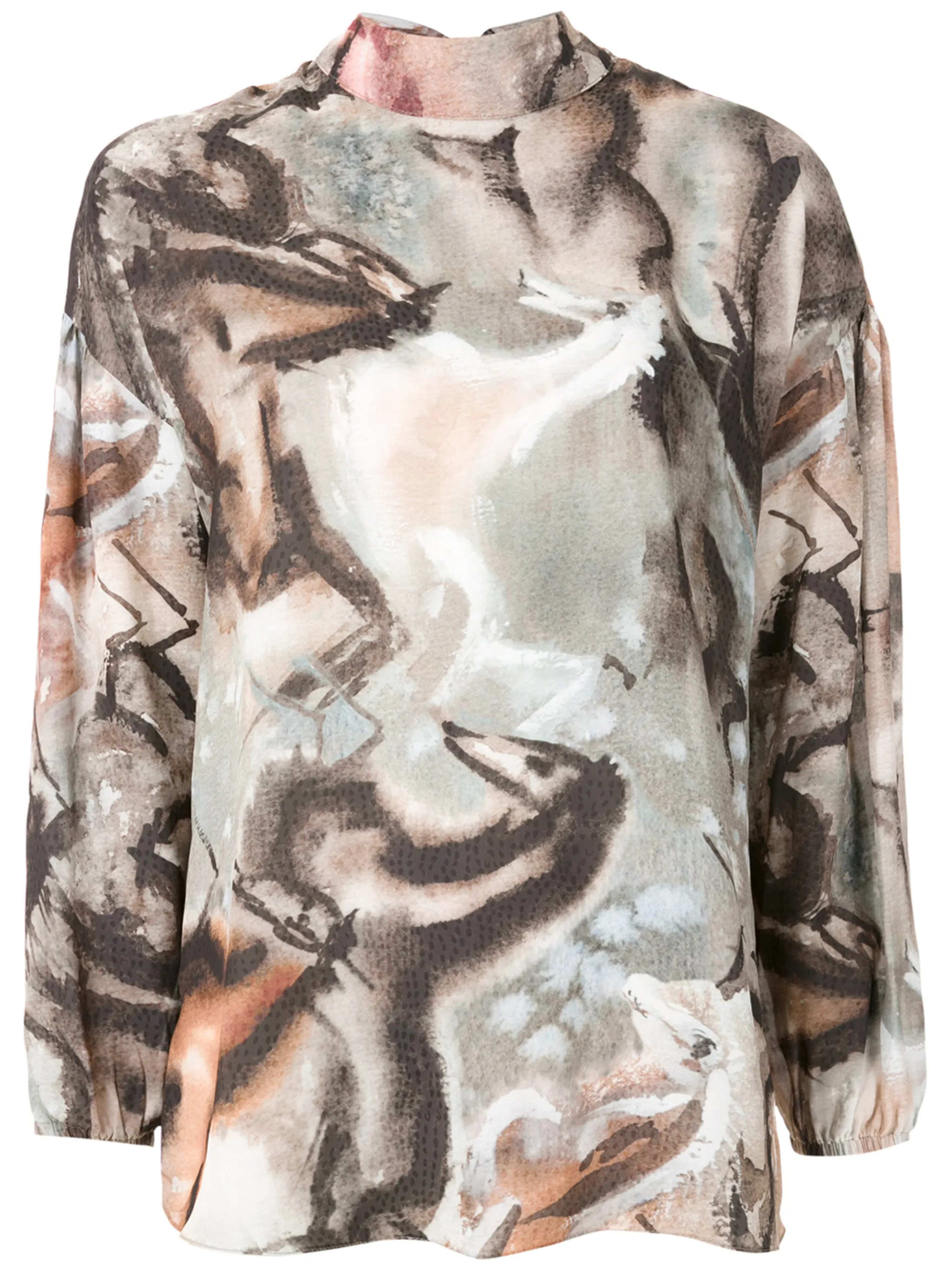 

Блузка Hipismo с принтом Olympiah, мультиколор