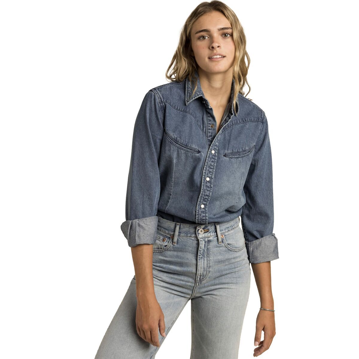 

Блузка Yoakam Sendero Provisions Co., цвет classic denim