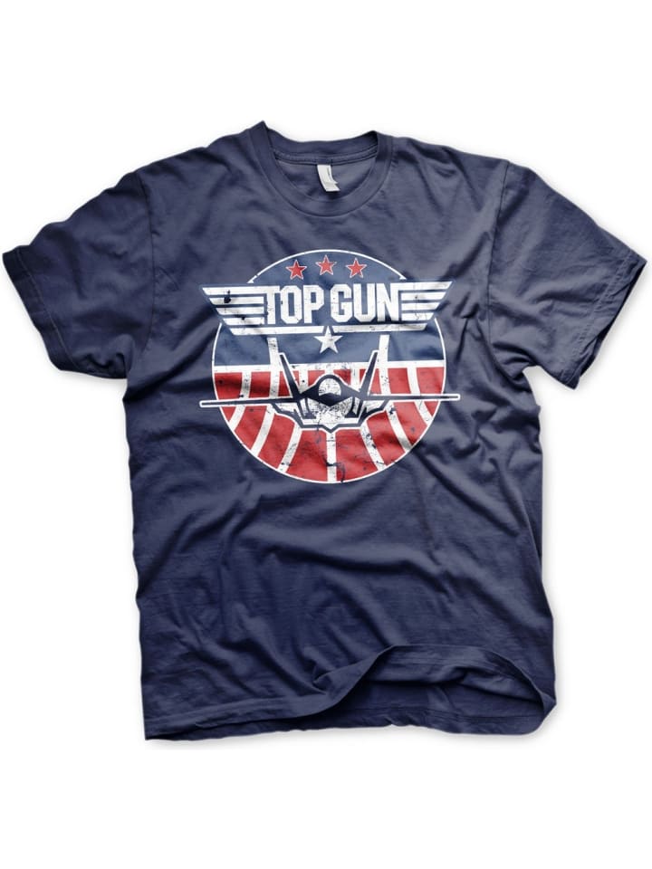 

Футболка TOP GUN, синий