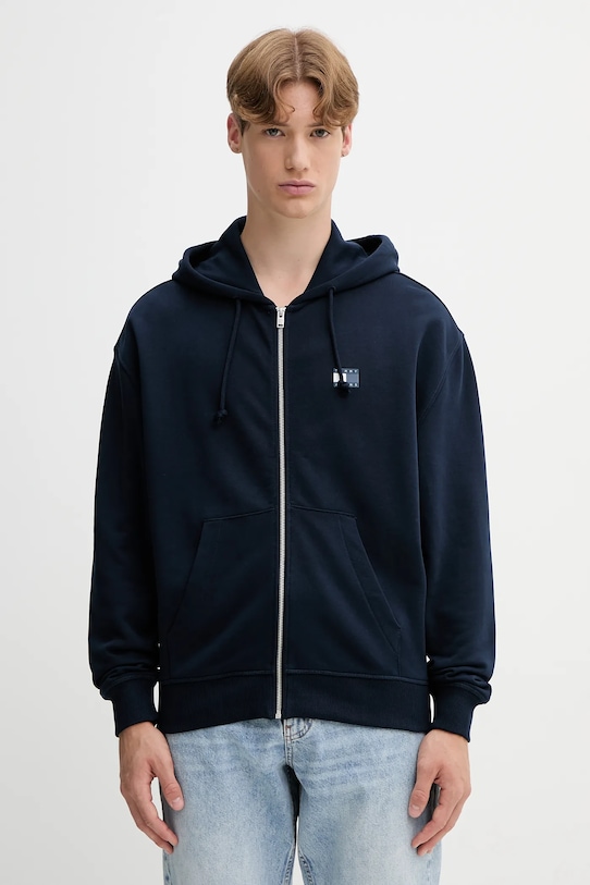 

Хлопковая толстовка Tommy Jeans, темно-синий