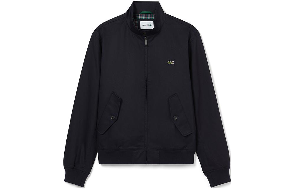

LACOSTE Хлопковая бомбер-куртка, HDE/Sierra Blue