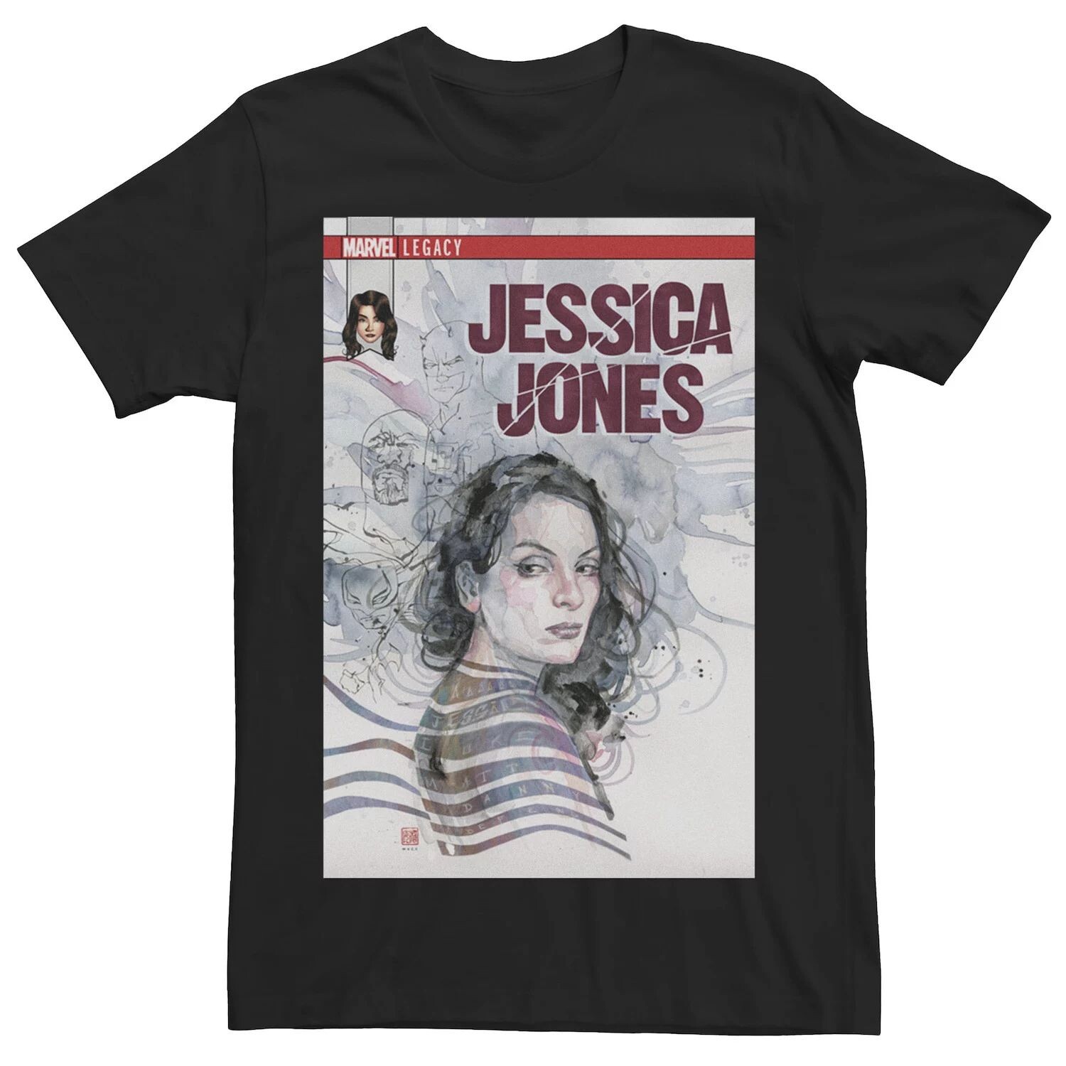 

Мужская футболка с обложкой комиксов Jessica Jones Defenders Marvel
