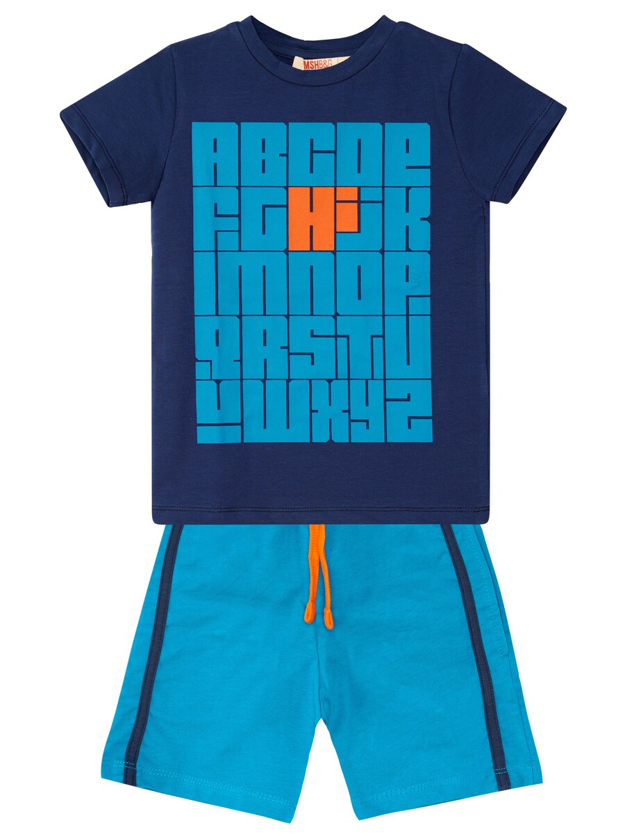 

Спортивный костюм Denokids Alphabet, синий