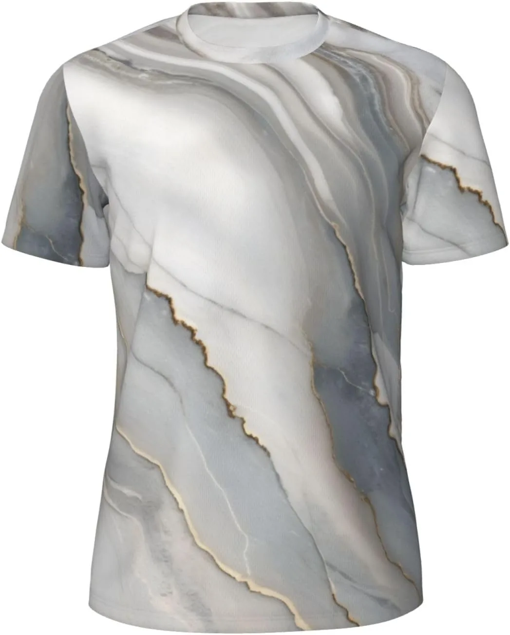 

Футболка мужская Marble Texture с принтом, короткий рукав jshmgchw