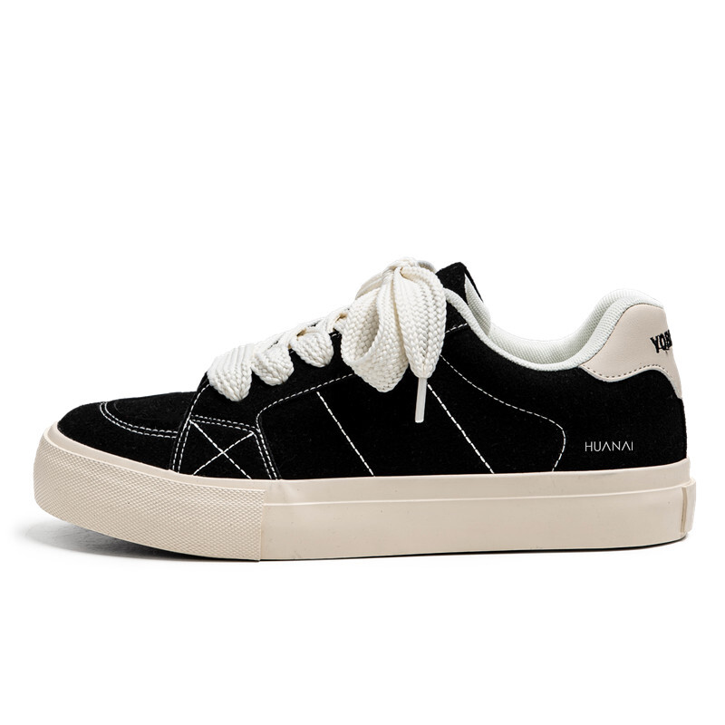 

Кроссовки HUANAI Skateboarding Shoes Men Low-top, черный