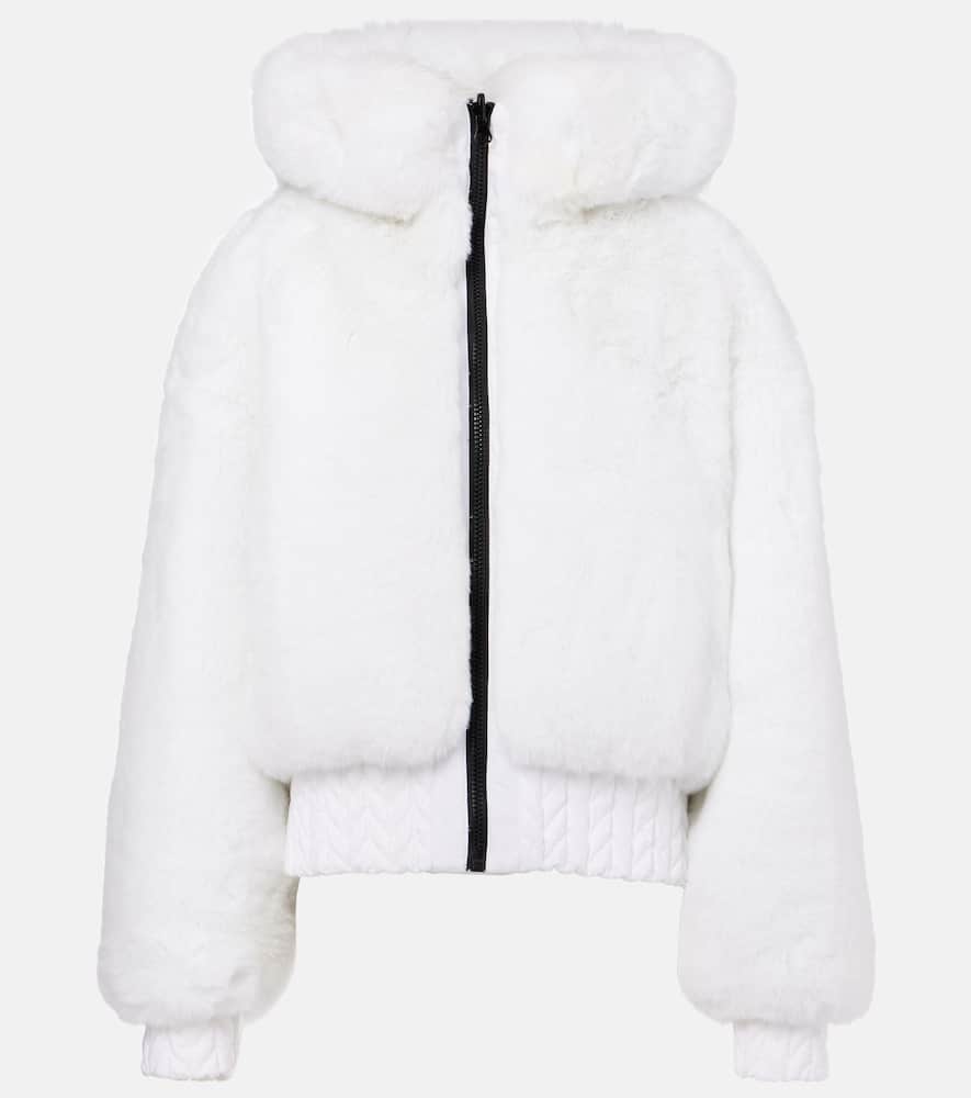 

Индира реверсивная лыжная куртка из искусственного меха Goldbergh, White