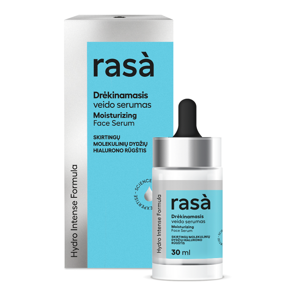

Увлажняющая сыворотка для лица hydro intense moisturizing face serum Rasa, 30 мл
