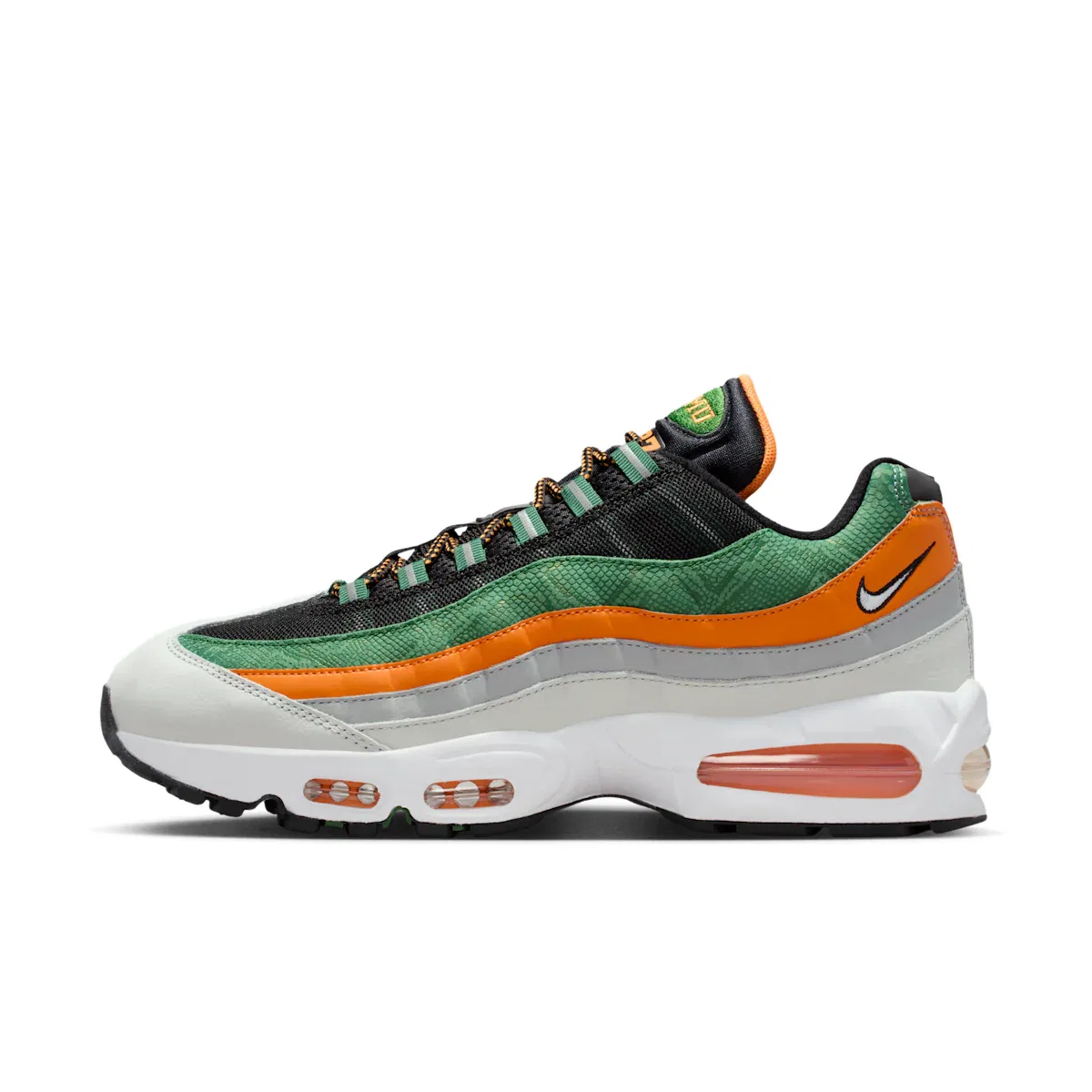 Мужские кроссовки Air Max 95 Big Bubble x FAMU Nike, черный