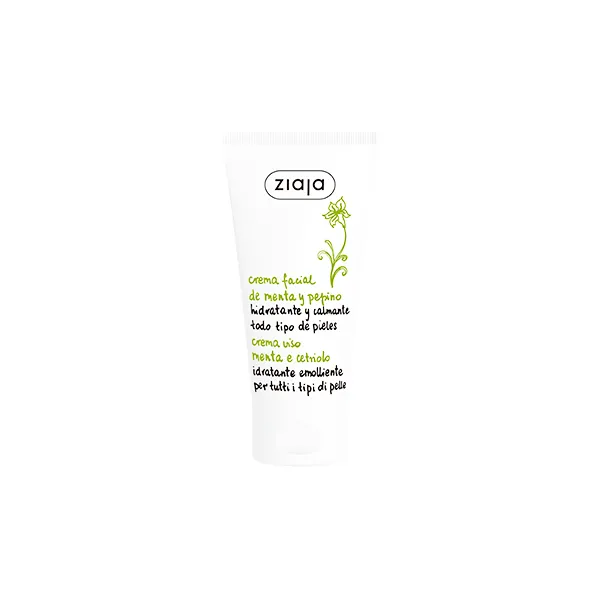 

Крем для лица для раздраженной кожи Menta Y Pepino Ziaja, 50 ml