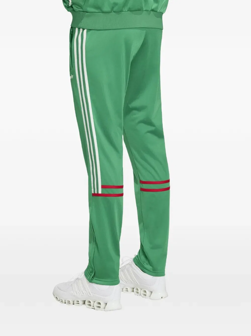 Мексика 1986, брюки с боковой полосой Adidas, зеленый — фото 2