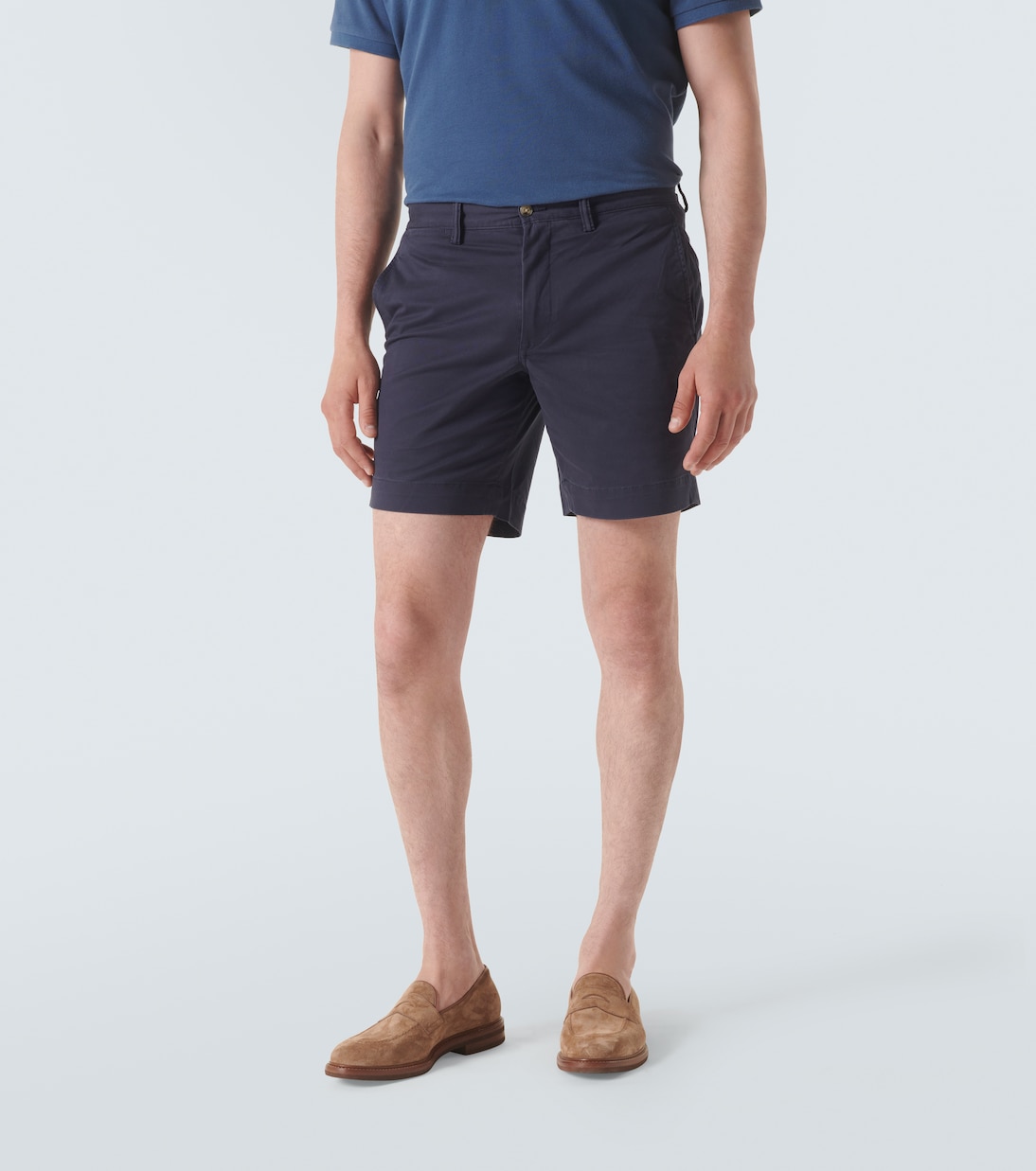 Шорты из хлопковой смеси Polo Ralph Lauren, Nautical Ink — фото 3