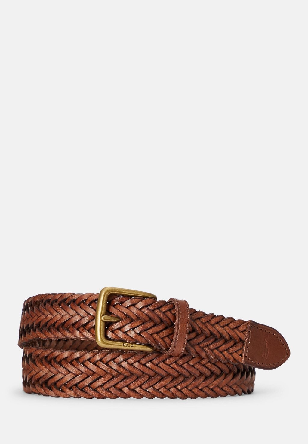 

Пояс BRAIDED BELT Polo Ralph Lauren, цвет Tan