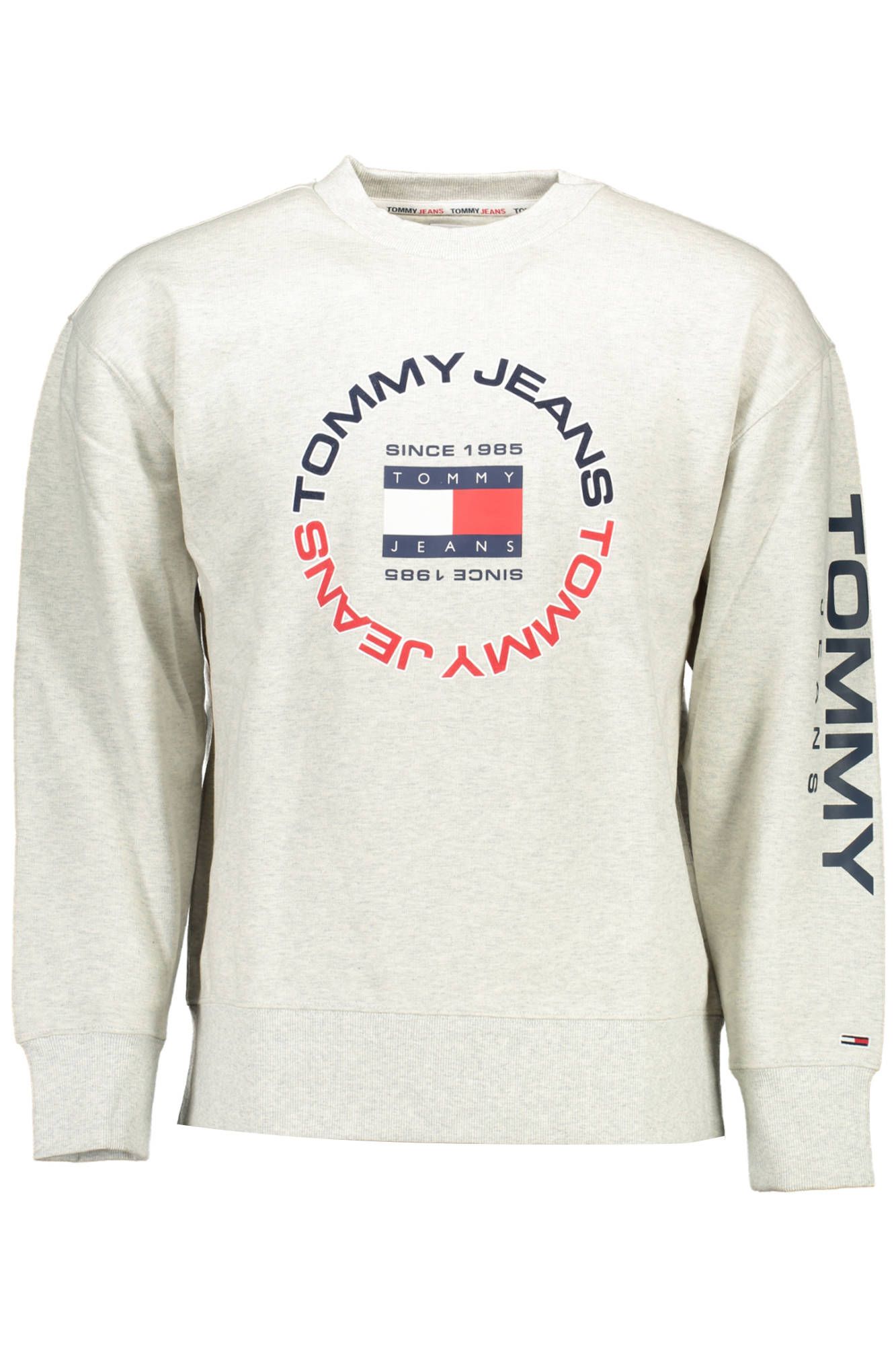

Серый хлопковый мужской свитер Tommy Hilfiger