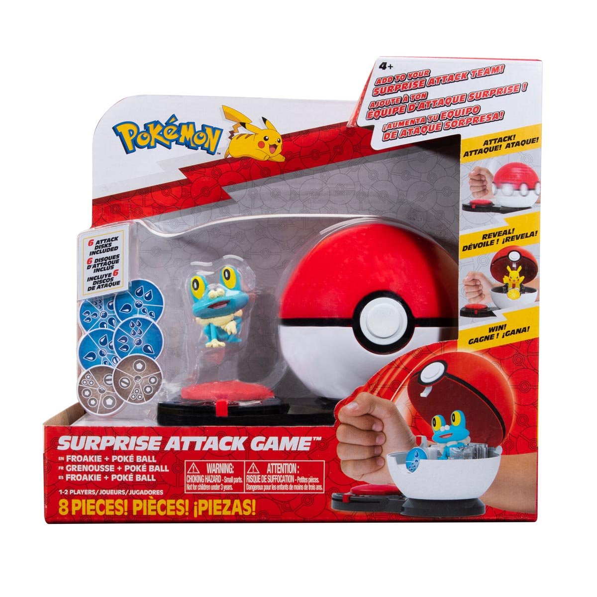 

Игра Jas Pokemon Surprise Attack Froakie W3