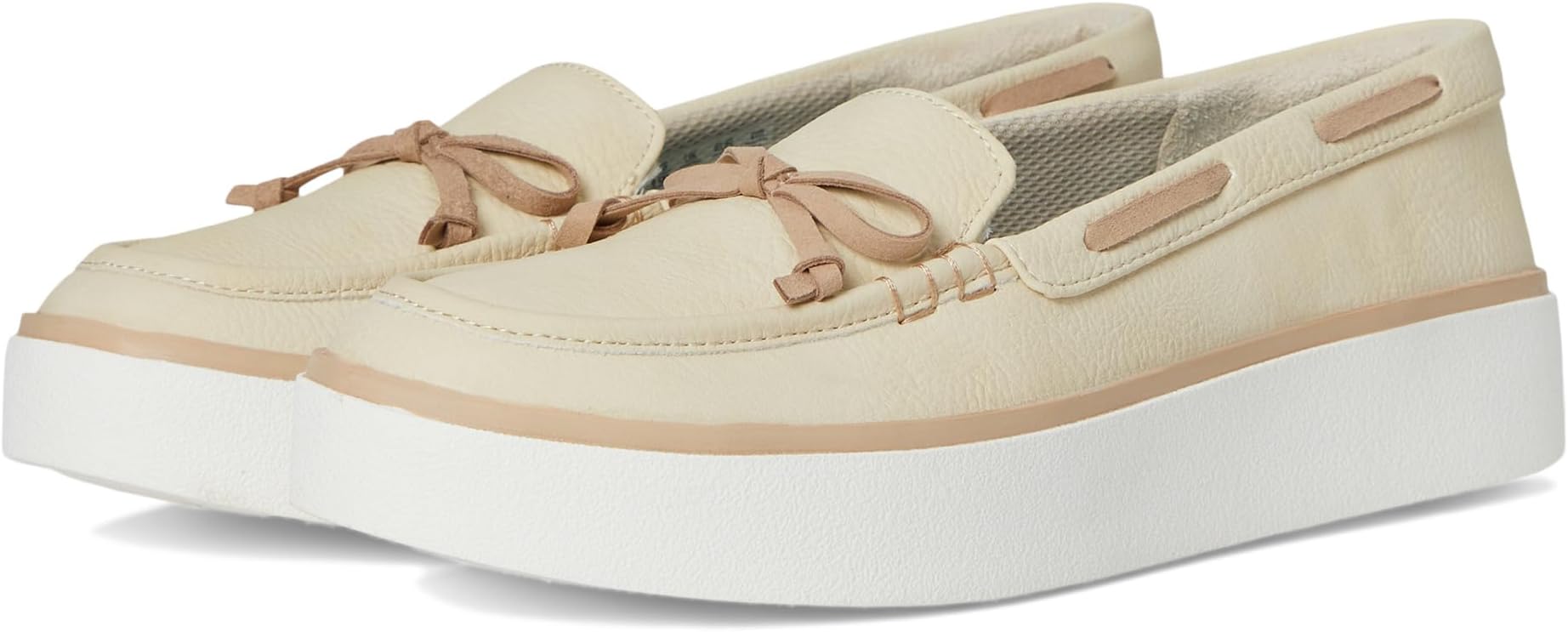 Балетки Dr. Scholl's Madison Sea Boats, цвет Off White Faux Leather