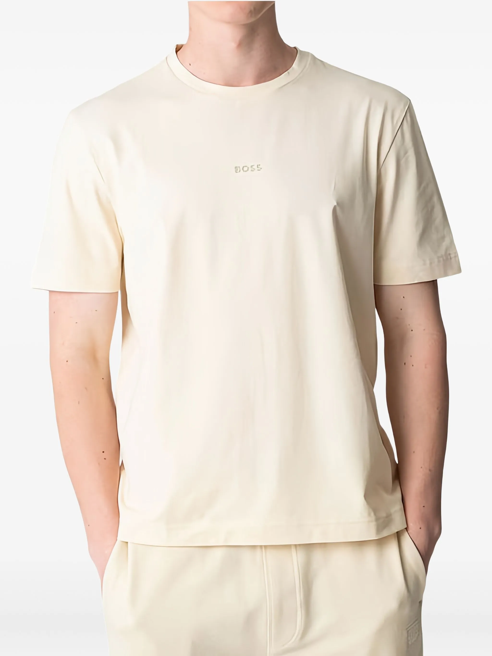 

Футболка с логотипом Boss, желтый