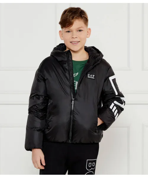 

Бомбер Regular fit Ea7, черный