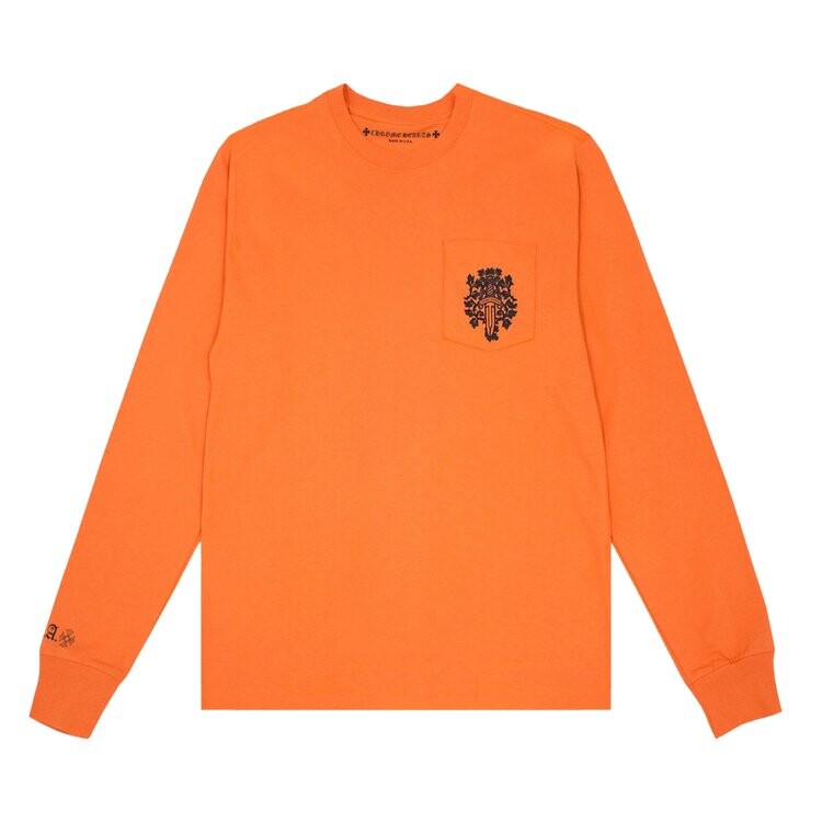 

Футболка Chrome Hearts Vine Dagger Long-Sleeve T-Shirt, оранжевый