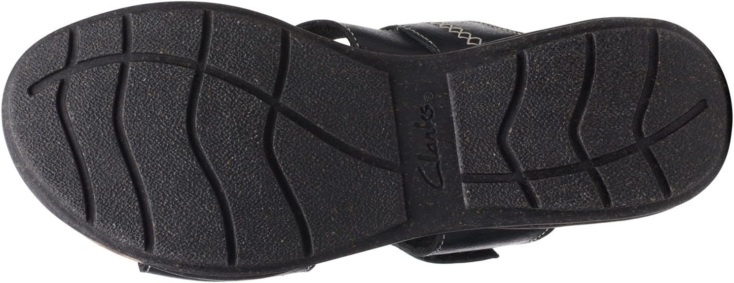 Сандалии Clarks для взрослых унисекс, модель Roseville Bay, черный — фото 4
