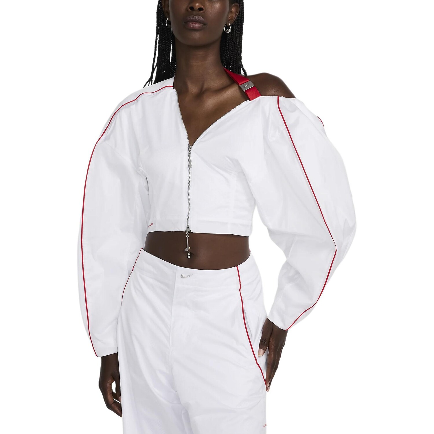 

Куртка Jacquemus X женская белая Nike