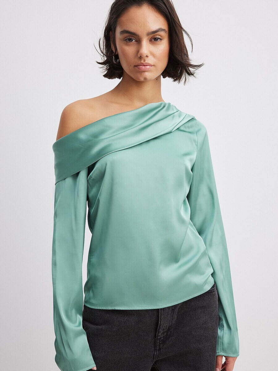 

Блуза NA-KD Blouse, пастельно-зеленый