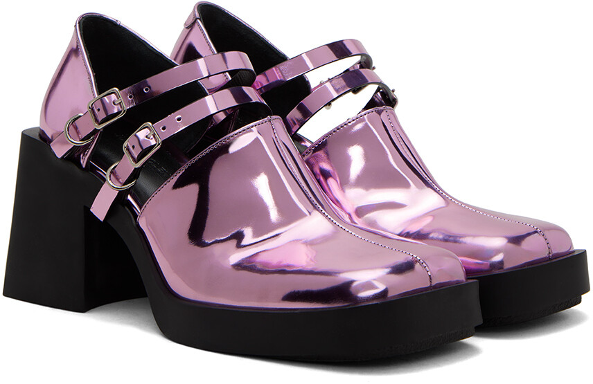 Туфли на каблуках Pink Jennie Mary-Jane Justine Clenquet — фото 4