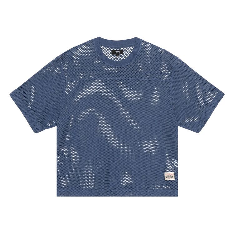 

Свитер Stussy Mesh Jersey Crew, Navy