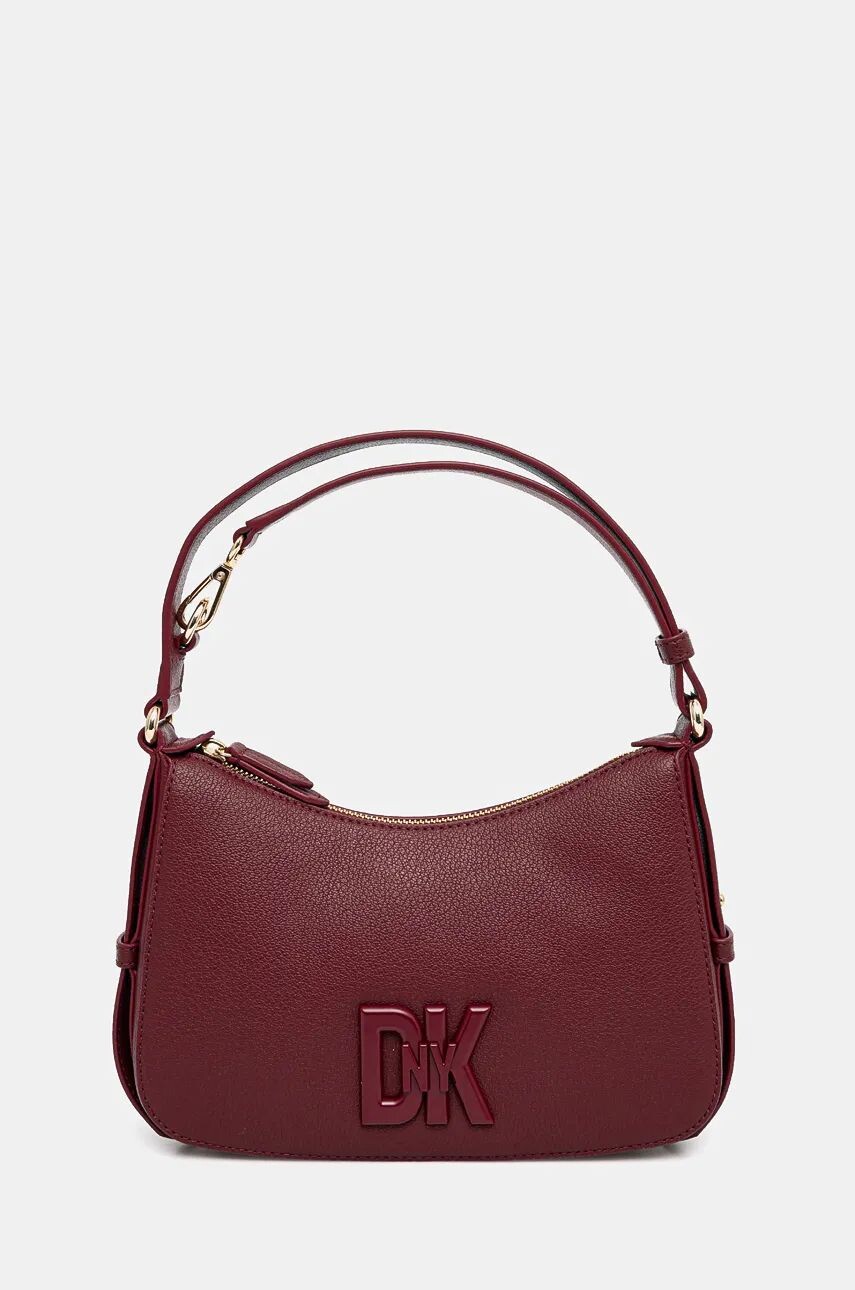 

Кожаная сумка Dkny, гранатовый