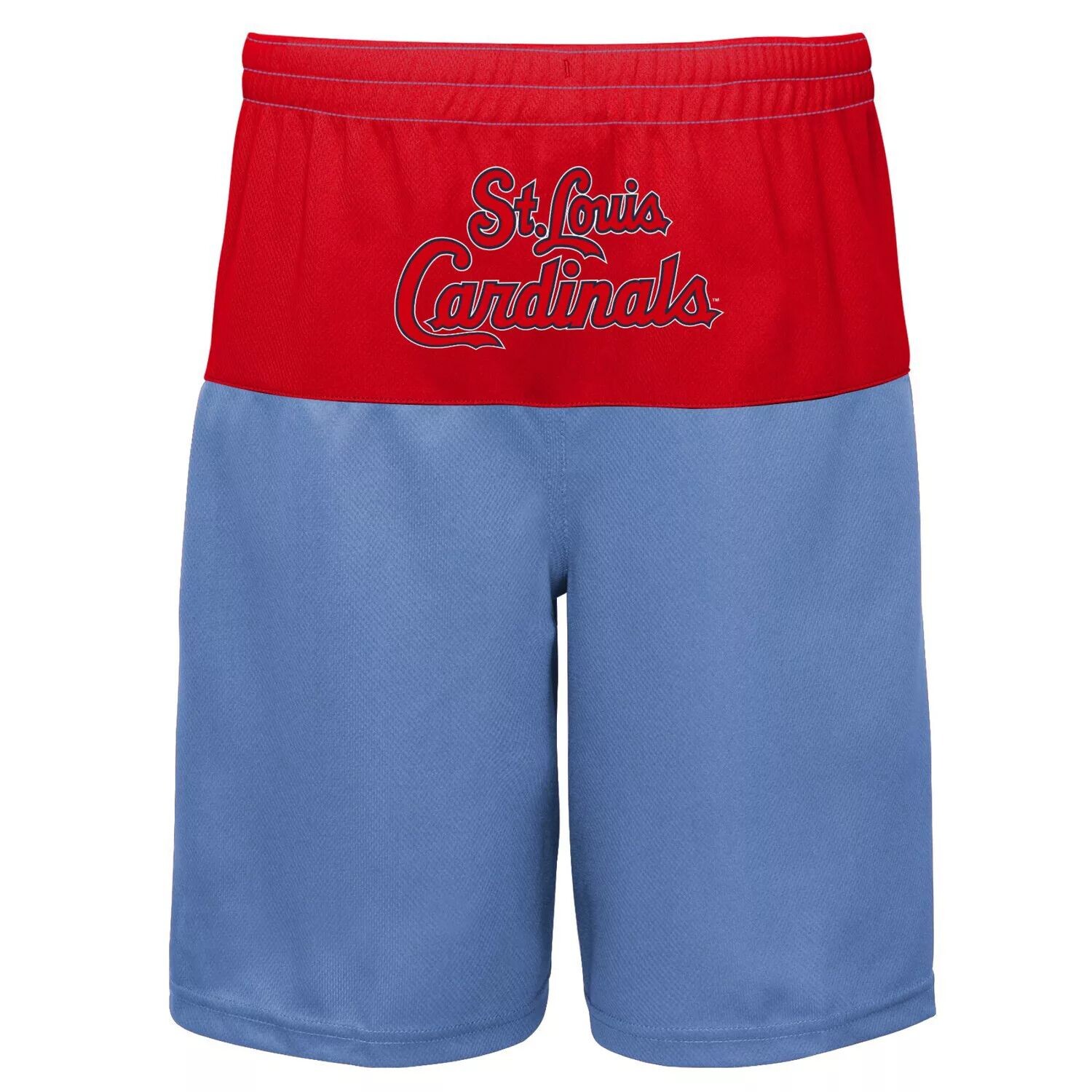 Молодежные шорты Yadier Molina Голубые с именем и номером St. Louis Cardinals Pandemonium Outerstuff — фото 3