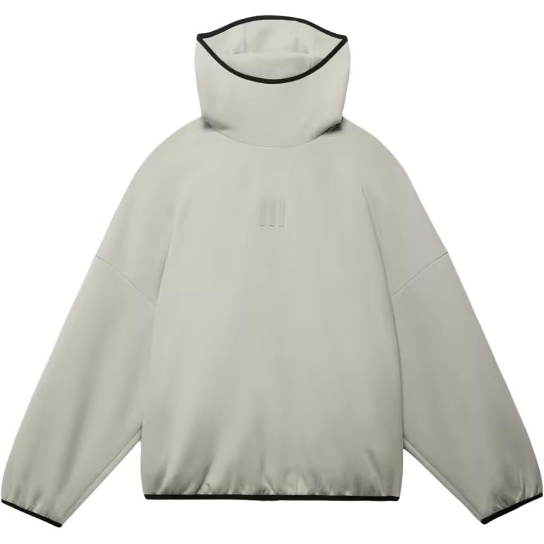 

Suede Fleece Hoodie Fear Of God Athletics, серый
